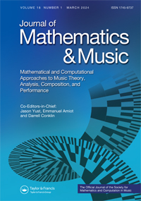 Cover image for Journal of Mathematics and Music, Volume 18, Issue 1, 2024