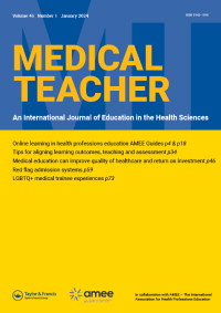 Cover image for Medical Teacher, Volume 46, Issue 1, 2024