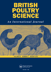 Cover image for British Poultry Science, Volume 56, Issue 4, 2015