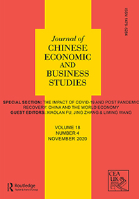 Cover image for Journal of Chinese Economic and Business Studies, Volume 18, Issue 4, 2020