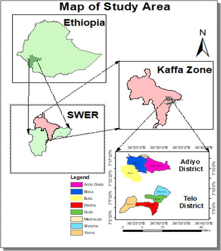 Figure 1. Map of study area.