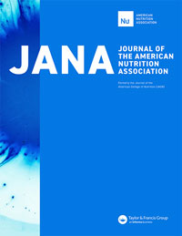 Cover image for Journal of the American Nutrition Association, Volume 19, Issue sup3, 2000