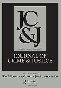 Cover image for Journal of Crime and Justice, Volume 43, Issue 5, 2020
