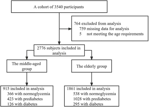 Figure 1 Participants selection flow diagram.