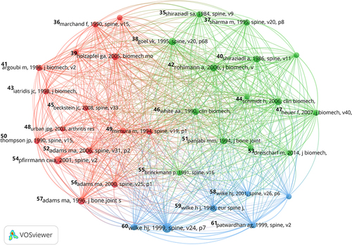 Figure 7 Literature co-citation network knowledge graph.