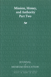 Cover image for Journal of Museum Education, Volume 35, Issue 3, 2010