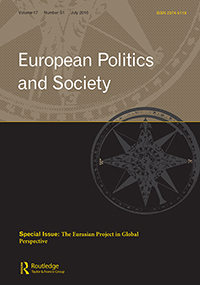 Cover image for European Politics and Society, Volume 17, Issue sup1, 2016