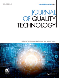 Cover image for Journal of Quality Technology, Volume 52, Issue 2, 2020
