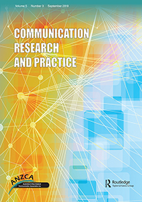 Cover image for Communication Research and Practice, Volume 5, Issue 3, 2019