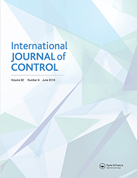 Cover image for International Journal of Control, Volume 92, Issue 6, 2019