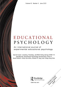 Cover image for Educational Psychology, Volume 43, Issue 5, 2023