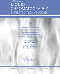 Cover image for Journal of Liquid Chromatography & Related Technologies, Volume 42, Issue 7-8, 2019