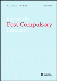 Cover image for Research in Post-Compulsory Education, Volume 22, Issue 2, 2017