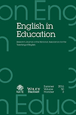 Cover image for English in Education, Volume 50, Issue 2, 2016