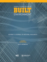 Cover image for Science and Technology for the Built Environment, Volume 29, Issue 10, 2023