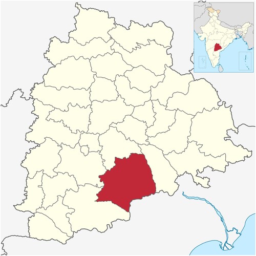 Figure 2. Kavarampur Map. Source: Wikipedia (Citation2006, Citation2018).