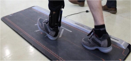 Figure 1. Wintrack® Medicapteur force platform used in the study.