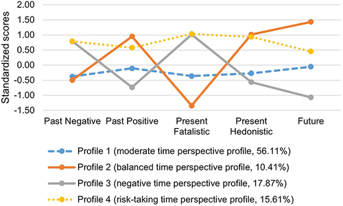 Figure 2 Time perspective profiles.