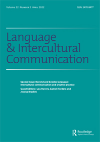 Cover image for Language and Intercultural Communication, Volume 22, Issue 2, 2022