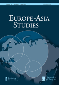 Cover image for Europe-Asia Studies, Volume 70, Issue 4, 2018