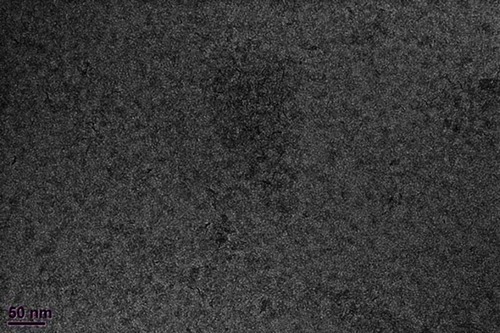 Figure S2 Transmission electron microsopy image of MoS2 nanosheets.