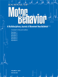 Cover image for Journal of Motor Behavior, Volume 51, Issue 3, 2019