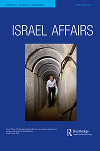 Cover image for Israel Affairs, Volume 27, Issue 4, 2021