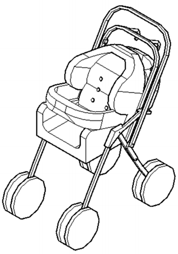 Figure 45. Stroller front.