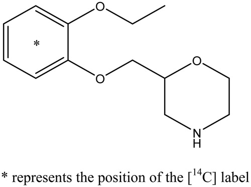 Figure 1. Structure of viloxazine.