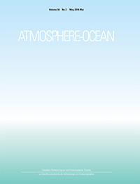 Cover image for Atmosphere-Ocean, Volume 56, Issue 2, 2018