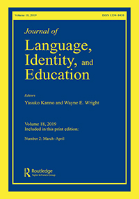 Cover image for Journal of Language, Identity & Education, Volume 18, Issue 2, 2019