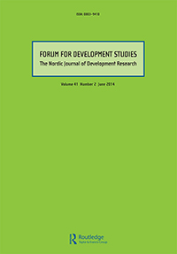 Cover image for Forum for Development Studies, Volume 41, Issue 2, 2014