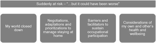 Figure 1. overview of the theme and the categories.