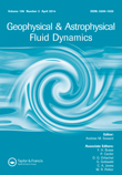 Cover image for Geophysical & Astrophysical Fluid Dynamics, Volume 108, Issue 2, 2014