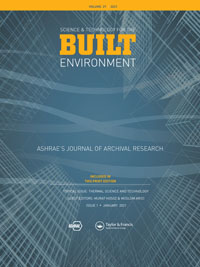 Cover image for Science and Technology for the Built Environment, Volume 27, Issue 1, 2021