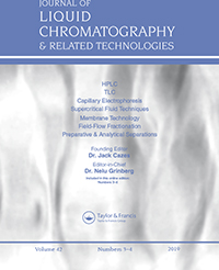 Cover image for Journal of Liquid Chromatography & Related Technologies, Volume 42, Issue 3-4, 2019