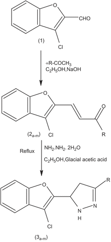 Scheme 1.  Synthesis of tilted compounds.