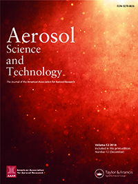 Cover image for Aerosol Science and Technology, Volume 52, Issue 12, 2018