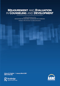 Cover image for Measurement and Evaluation in Counseling and Development, Volume 54, Issue 1, 2021