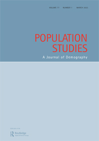 Cover image for Population Studies, Volume 77, Issue 1, 2023