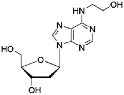 Figure 1. The chemical structure of HEA.