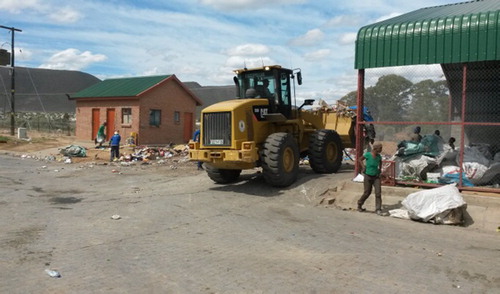 Figure 5. The material recovery facility at the landfill GR site. Source: Authors.