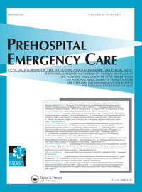 Cover image for Prehospital Emergency Care, Volume 25, Issue 3, 2021