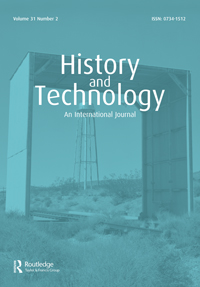 Cover image for History and Technology, Volume 31, Issue 2, 2015