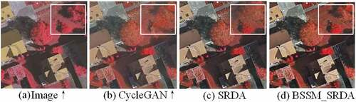 Figure 5. The composite images generated by different GAN methods on Vaih training set.