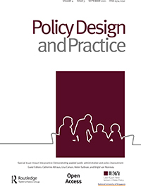 Cover image for Policy Design and Practice, Volume 4, Issue 3, 2021