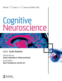 Cover image for Cognitive Neuroscience, Volume 7, Issue 1-4, 2016