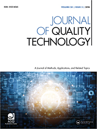 Cover image for Journal of Quality Technology, Volume 50, Issue 3, 2018