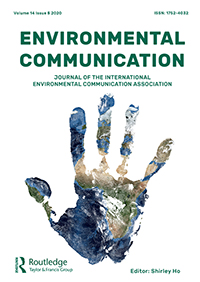 Cover image for Environmental Communication, Volume 14, Issue 5, 2020
