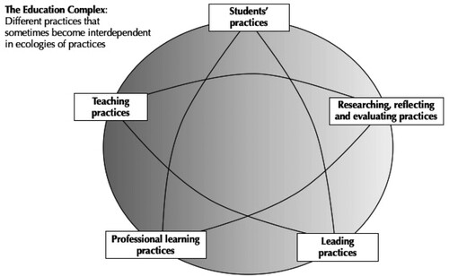 Figure 1. The education complex of practices.